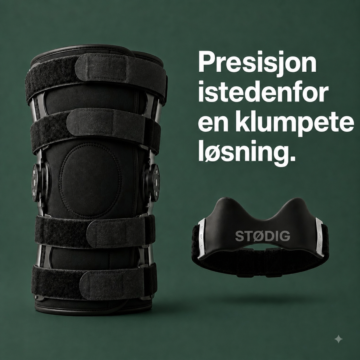 Få bedre stabilitet og støtte for hvert steg.